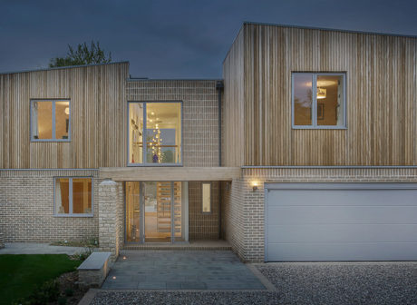 view of the entrance to our Park Lane house