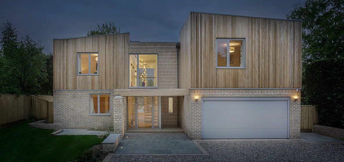 view of the entrance to our Park Lane house