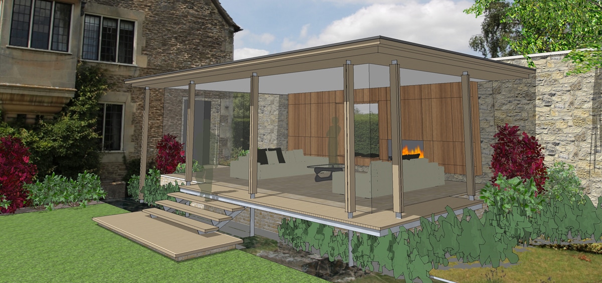 LM garden room feature