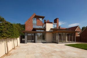 Shortlisted three storey modern extension by Allister Godfrey Architects
